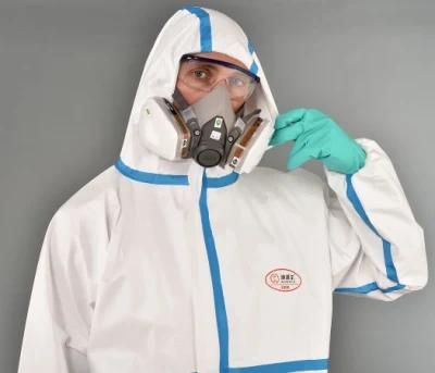 En 1073 Anti Static Konzer Microporous Film Hospital Uniforms Protective Clothing