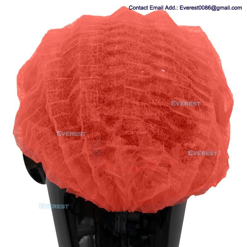 Non-Woven Pleated Head Cover