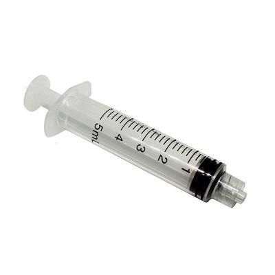 Hot Sale Medical Disposable Syringe with Needle 5ml Manufacturer