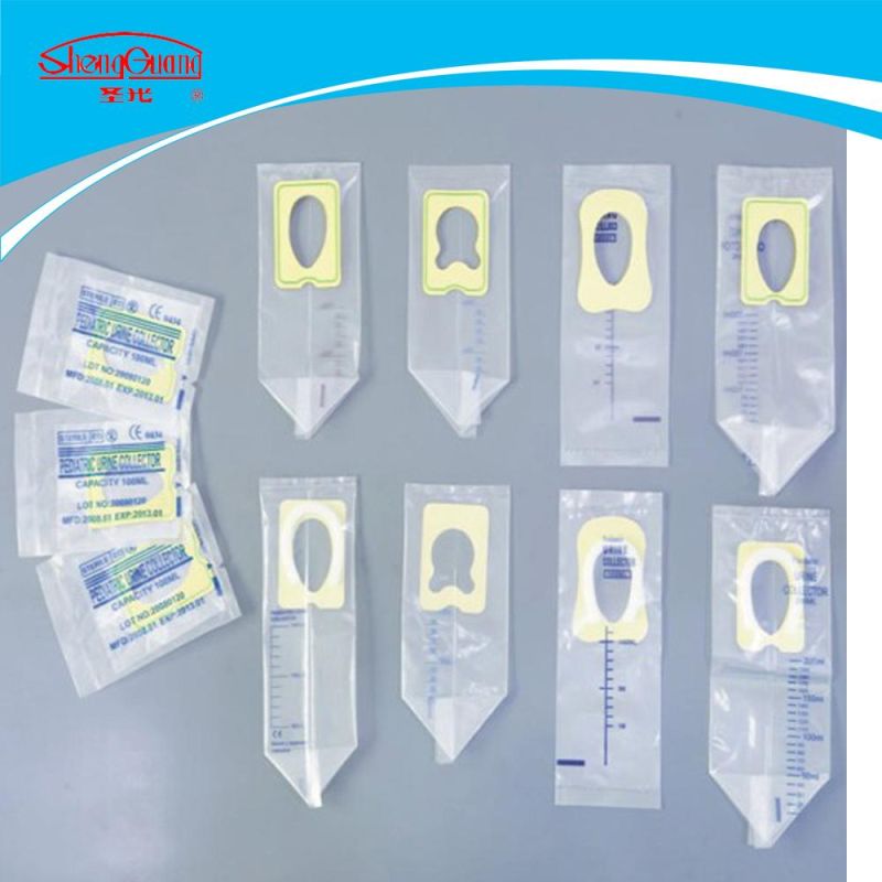 Medical Sterile 200ml Flat Pediatric Urine Collector