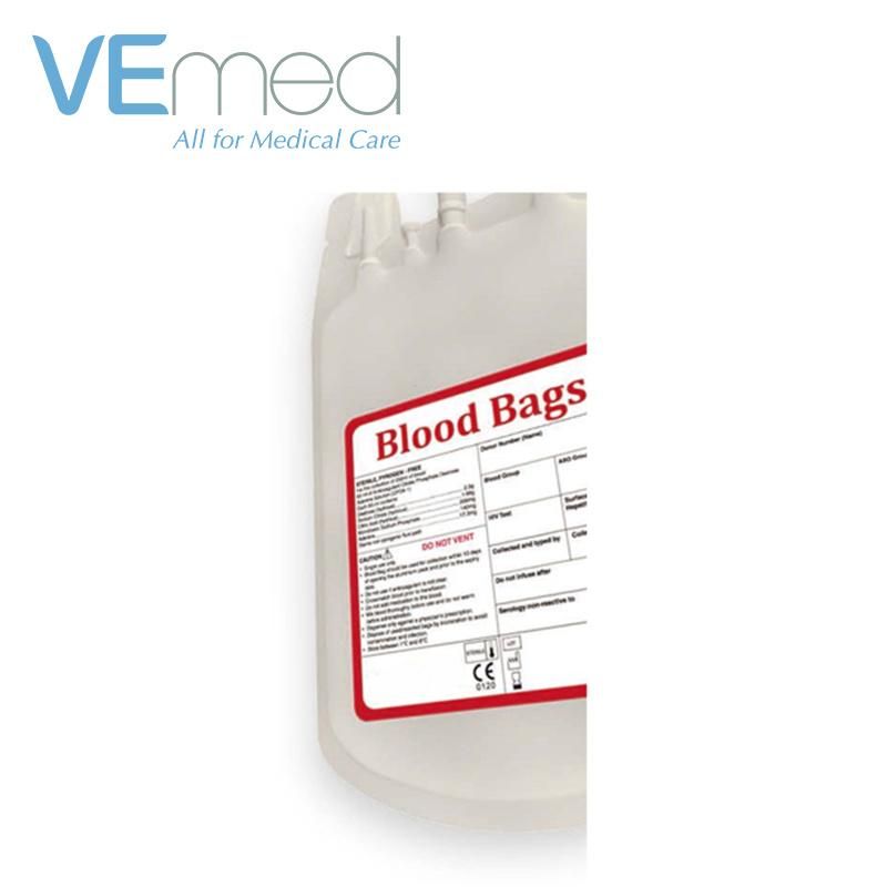 Disposable Double Cpda-1 Solution Blood Transfusion Set Bag