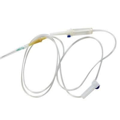 Cheap Medical Disposable IV Infusion Giving Set with Luer Lock