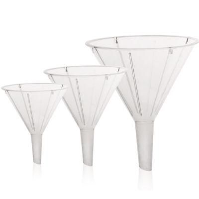 Hot Sale Laboratory Glassware 40mm 50mm 60mm Conical Filter Small Borosilicate Glass Funnel for School Use