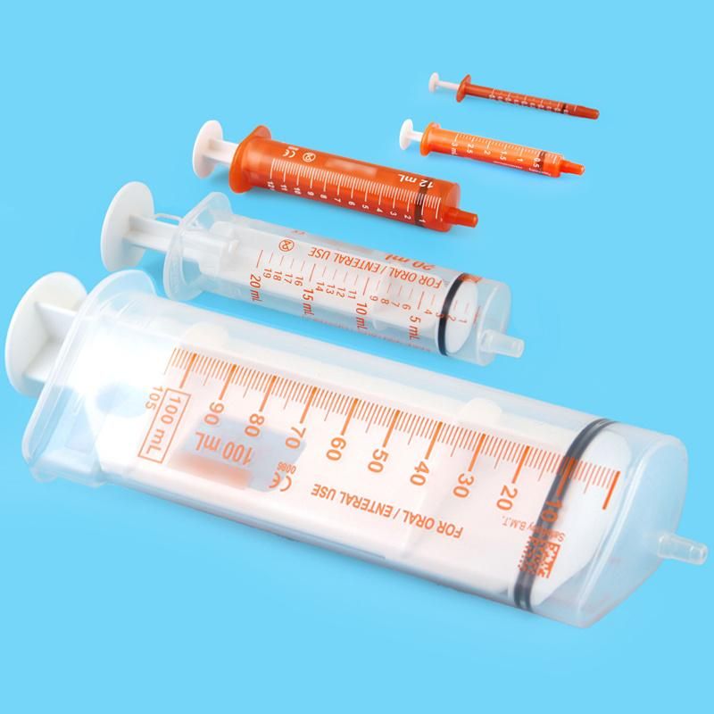 Medical Disposable Syringe 0.5ml 1ml 2ml 3ml 5ml 12ml 20ml 60ml 100ml