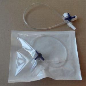 Ce ISO Approved Disposable Medical Three Way Stopcock with or Without Tube