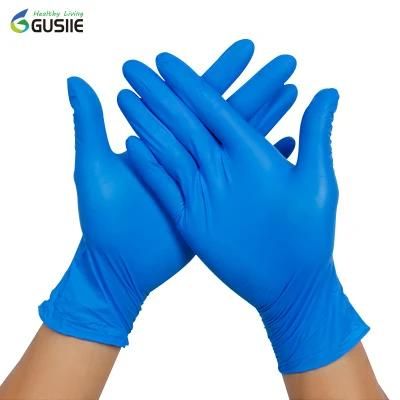 Medical Glove Disposable Nitrile Examination Glove with Powder Free FDA CE ASTM6319