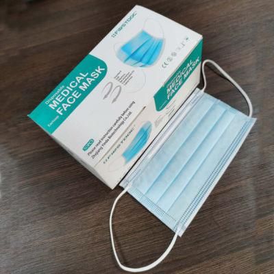3ply Nonwoven Disposable Medical Face Mask for Anti Virus