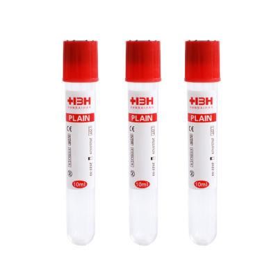 Irradiation Sterilization Serum Specimen Tube Tops Plain Corp Plain Tube for Clinical Test