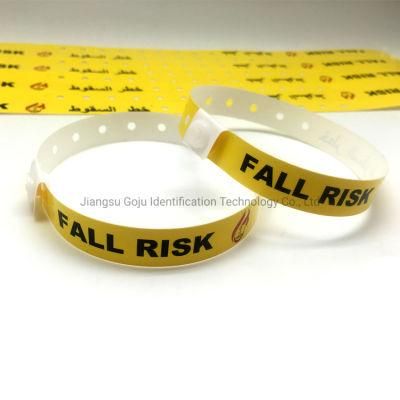 Gj-8070-05 Adult Plastic Alert Patient ID Wristband