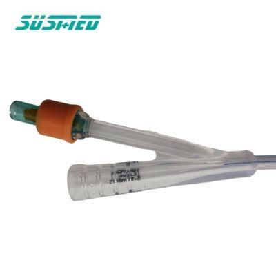 Foley Catheter 100% Silicone 2-Way Balloon Urine Catheter