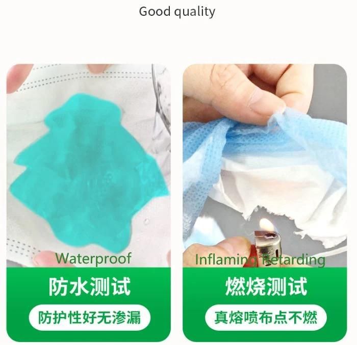 Disposable Medical Non-Woven Face Mask with Ear Loop