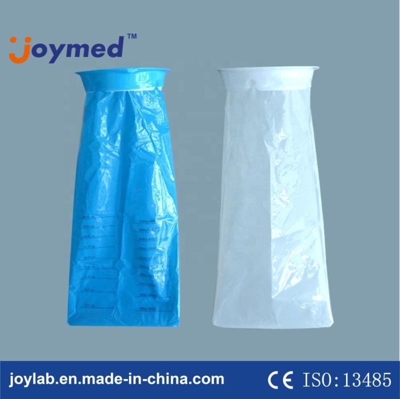 Custom Printing PE Plastic Airplane Vomit Bag Disposable Hospital Medical Emesis Bags