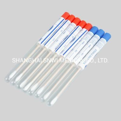 Nasal Swab Oral Throat Flocked Swabs, Disposable Medical Use Sterile Swab Stick