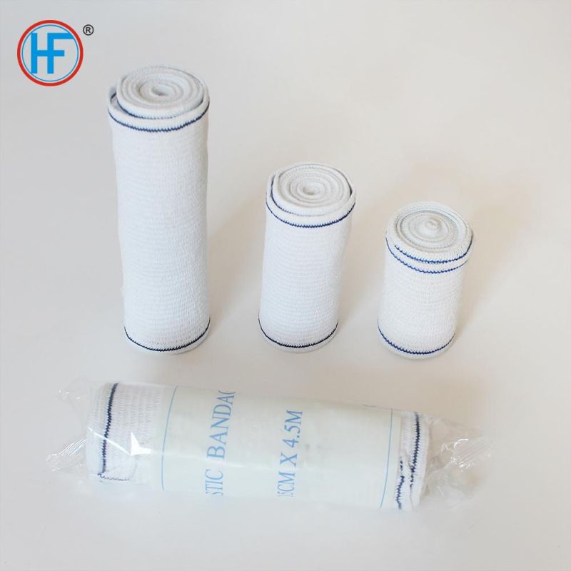 Mdr CE Approved Safety Wrapmetal Clip Disposable Elastic Cohesive Bandage for Sale