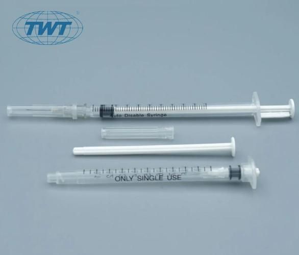 Safety Syringe/ Manual Retractable Syringe/ Ad Syringe PP/PC