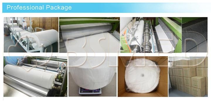Absorbent Medical Embossed Cotton Roll for Hospital Use