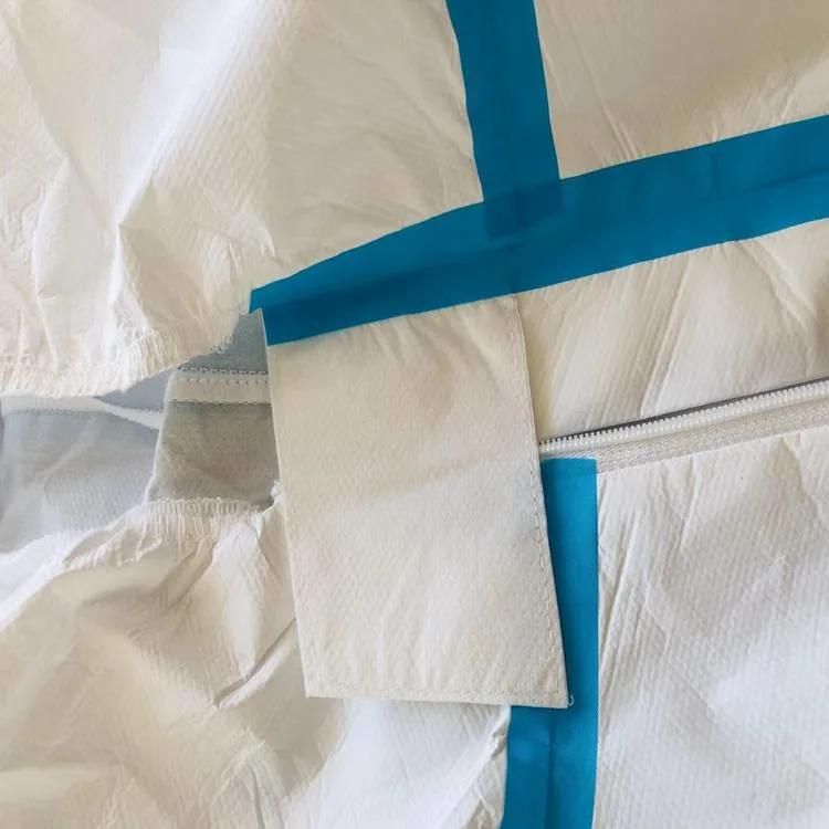 Disposable Protection Chemical Protective Microporous Non-Woven Coverall