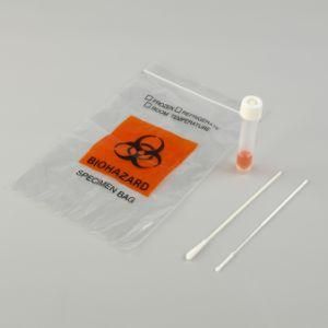 Viral Transport Medium Vtm Test Collection Tube Kits with 2 Flocked Nylon Nasal Swab Stick