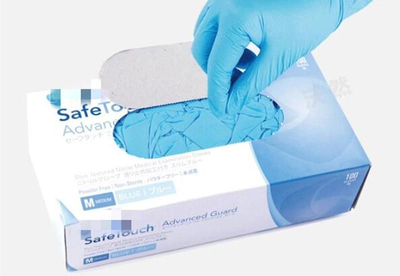 My-L086-7 Powder Free Medical Gloves Disposable Nitrile Gloves