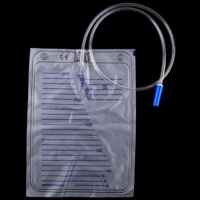 Disposable Urine Bag 2000ml with Different Valve Urine Bag