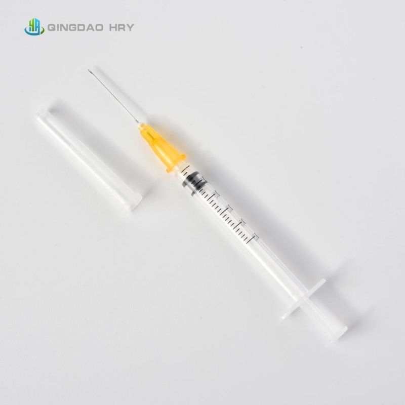 0.3ml -10ml Three Parts Self-Destroy Luer Lock Syringe Vaccine Syringe Auto Disable Syringe with Fast Delivery From with FDA CE ISO 510K