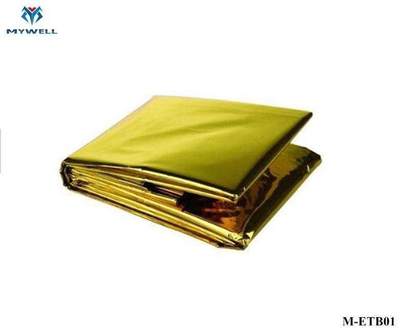 M-Etb01 Innovative Products for Import Sol Emergency Mylar Gold Silver Blanket