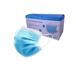 Best Quality Anti Virus Bfe 98 Disposable Medical Grade Masks 3 Ply Medical Surgical Nonwoven Fabric Face Mask