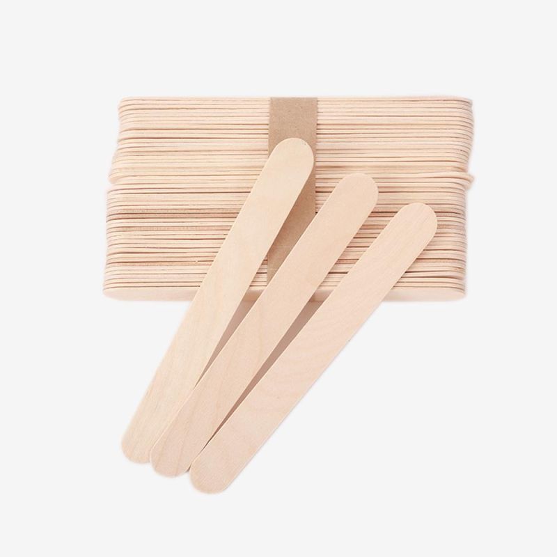 Disposable Durable Nature Color Medical Supplies Sterile Wooden Tongue Depressor