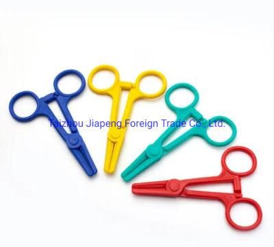 Disposable Use Medical Different Types of Colorful Clamp Plastic Forceps