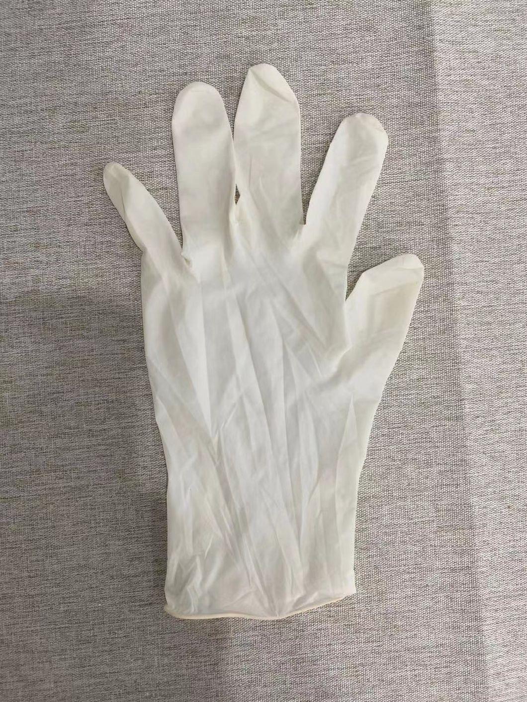Disposable Medical or Non Medical Latex Examination Gloves Powder Free Latex Gloves