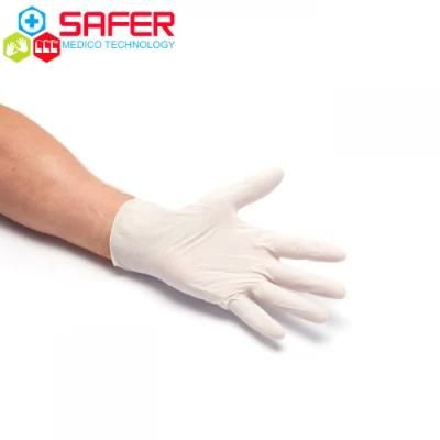 Hand Gloves Latex Food Grade Powder Disposable Examination
