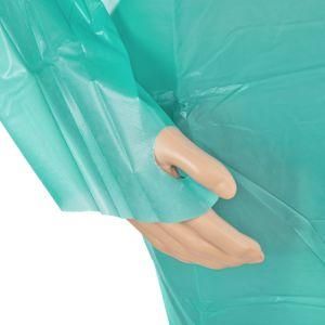 Disposable Gown Thumb Loop Safety Product ICU Patient Gown