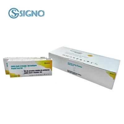 Igg Cassette Strip Fast Delivey Rapid Test 24 Jam Kits Antigen Rapid Diagnostic