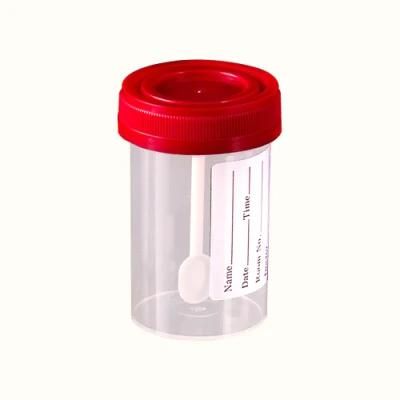 Sterile Urine Sampling Cup Stool Urine Container 30ml 60ml 90ml 120ml Factory Direct Sale