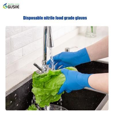 Gusiie High Quality Wholesale Disposable Medical Examination Nitrile Large Gloves