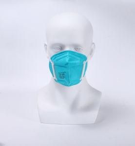 White List Factory FFP3 Unvalved Respirator Typeiir Surgical Mask Disposable Foldable Face Mask ISO9001 ISO13485 CE En14683