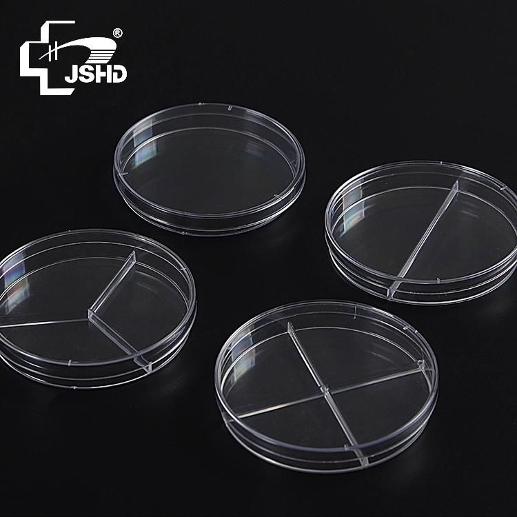 Disposable Petri Dish Plastic Sterile 90X15mm with CE