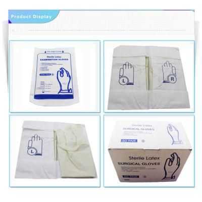 Powder Free Disposable Latex Gloves for Surgerie