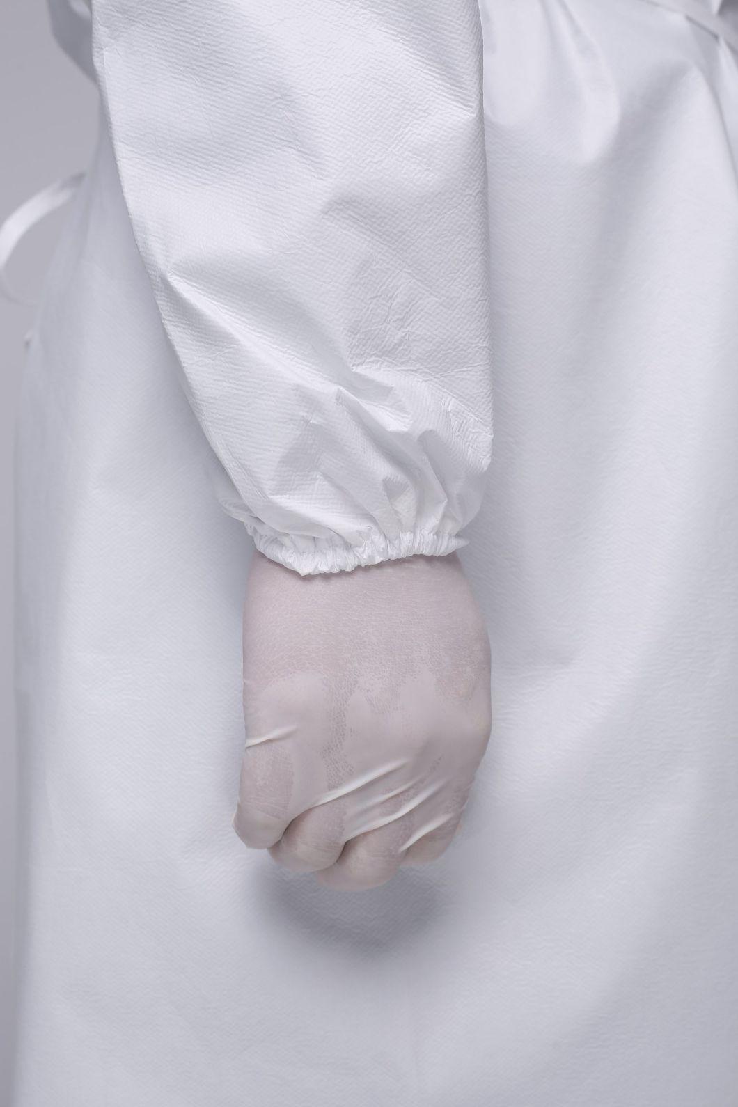 50GSM SMS Level 2 Disposable Isolation Gown for Personal Protection