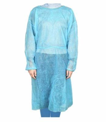 Blue Isolation Gown Disposable Medical Gowns, Latex-Free, Perfect for Hospital Gowns
