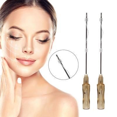 Blunt Cannula 4D Cog Barb Thread Barbed Anti Wrinkle Face Lift Pcl Thread