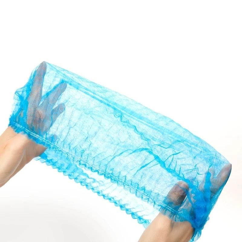 Hot Sell Disposable Clip Bouffant Mop Mob Nonwoven Hair Cap