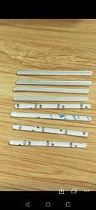 Nose Wire Manufacture Metal Aluminium Nose Clips with Glue