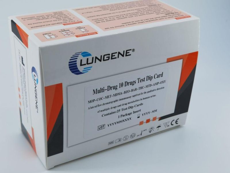 New Design Wholesale One Step Test Multi Drug Test Kits
