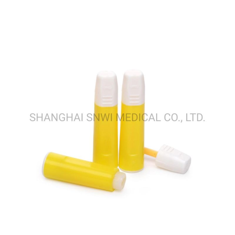 Non-Toxiv Pyrogen Free Nnon-Sterile Medical Peripheral Blood Sampling Needle