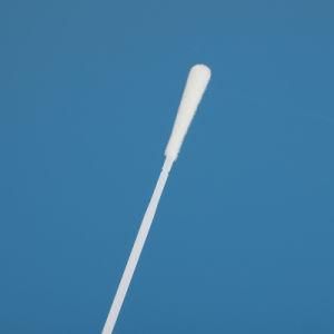 Disposable Throat/Oral Sampler Collection Nasal Swab Sterile Nylon Flocked Medical Sampling Swab Nasopharyngeal