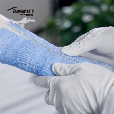 4inch Ansen Orthopedic Casting Tape for Medical Surgical Tape with Excellent Air-Permeability