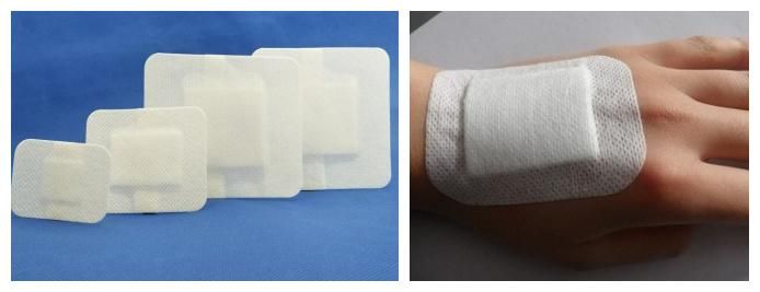 Medical Sterile Adhesive Non-Woven Wound Dressing with Absorbant Pad