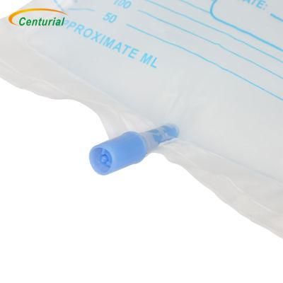 Medical Disposable Urine Bag Made of Medical Grade PVC, PE, PP and ABS