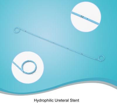Polyurethane Ureteral Pigtail J Type Stent of Urology Applications